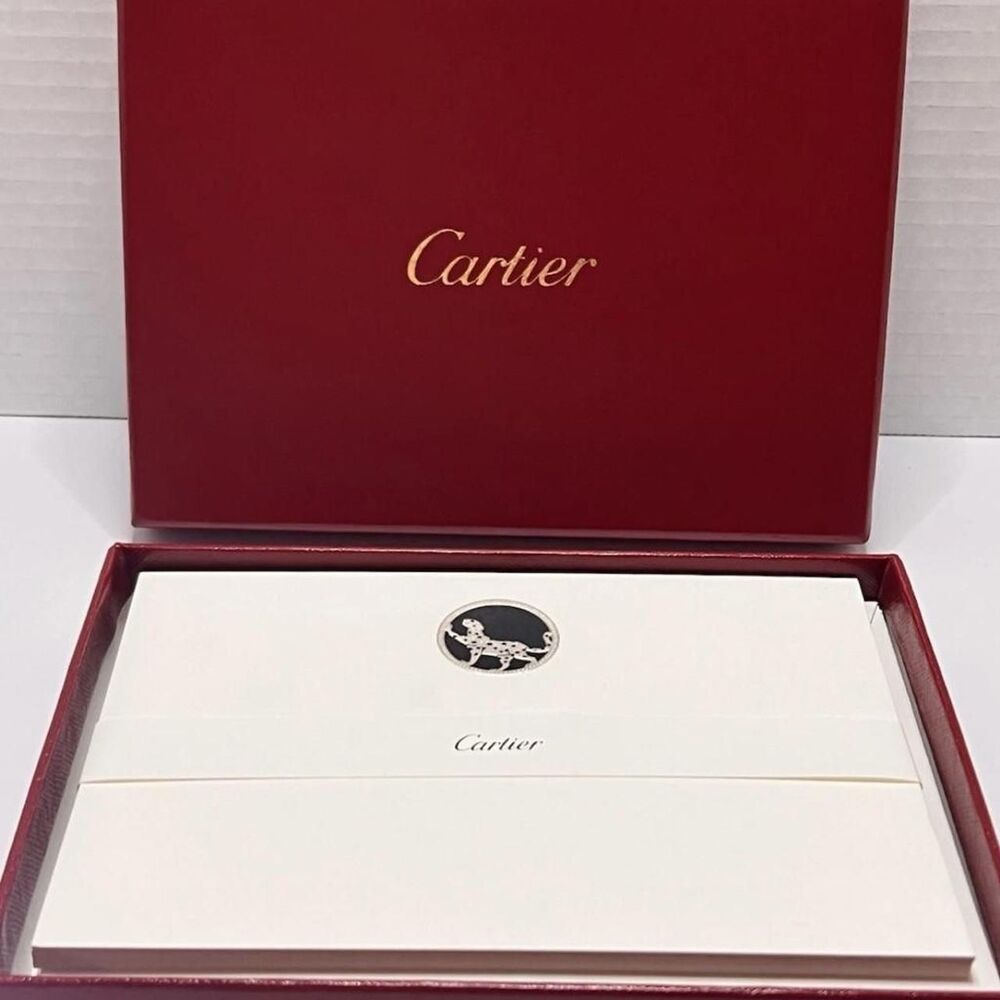 Cartier Silver and Gold Stickers